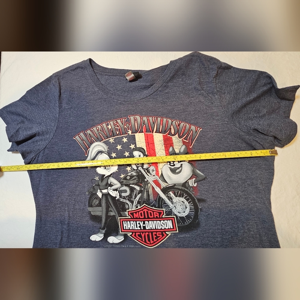 Harley Davidson Luney Tunes T-shirt - Picture 4 of 5